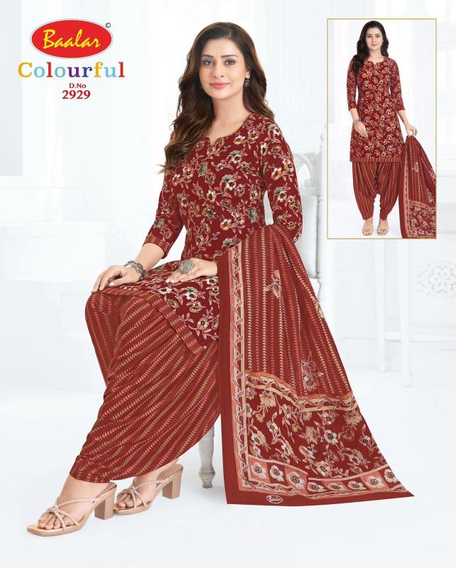 Baalar colourful vol-29 kalamkari dress material wholesale bangalore